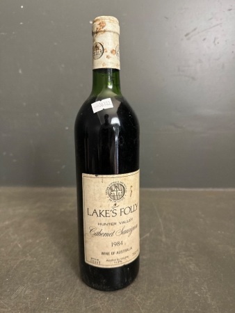 Lake's Folly Hunter Valley Cabernet Sauvignon 1984