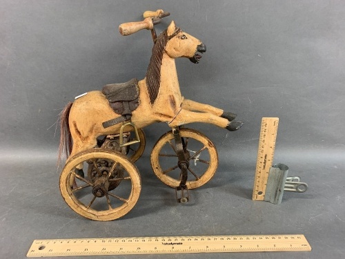 Timber & Iron Horse Tricycle Ornament