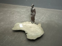 Anzac Trench Art Australia Ash Tray - 3