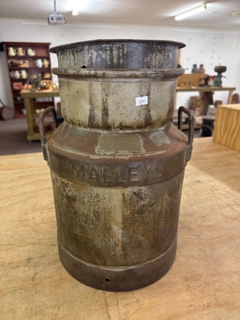 Malleys Vintage Milk or Cream Can