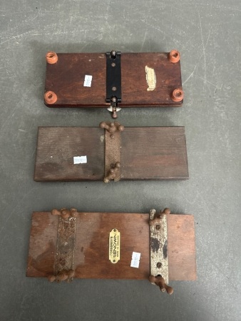 3 Vintage Tie Press1 x Forsbreys Renown England