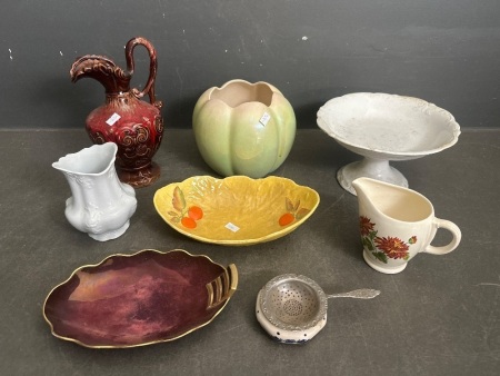 Ceramic Mixed Lot inc. Meakin, Pattes, Carltonware, Delfts