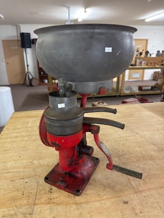Mid Century Hand-Operated Lister Cream Separator