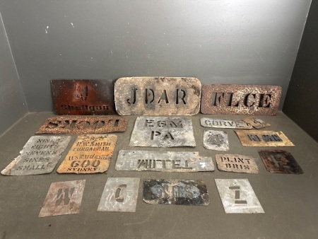 Lot of Stencils