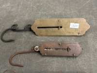 2 x Salter Spring Balance - 1 x Pocket Balance Germany - 2
