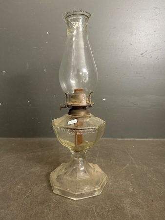 Clear Glass Kerosene Lantern