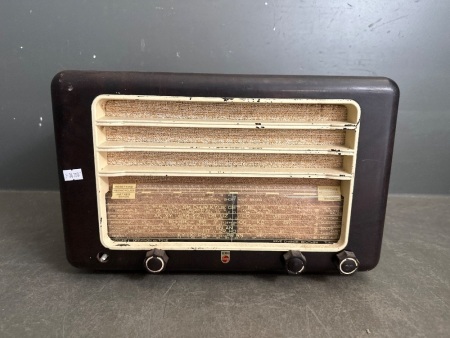 Mid-Century Collectable Philips Radio