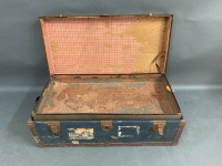 Vintage Steamer Trunk with Original Internal Tray - 2