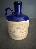 Free Masons Inaugural Installation Lodge City of Bankstown 1987 Old Tawny Port unopened - 2