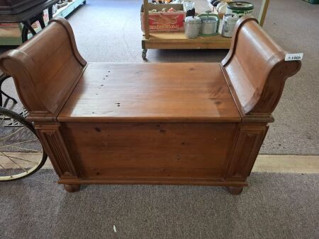 Wooden Hall Bench Chair with Storage