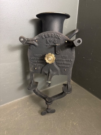 Cast Iron Kenrick No.4 Coffee Grinder