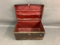 Vintage Tin Trunk