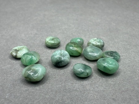 15 Carats of Emerald Gemstone Beads