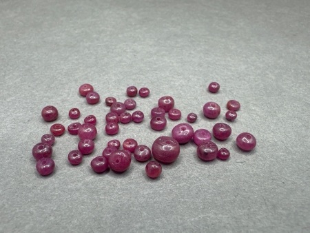 15 Carats of Ruby Gemstone Beads
