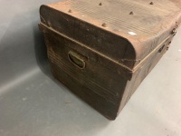 Vintage Tin Trunk - 4