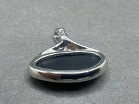 Sterling Silver Pendant with Opal Gemstone - 2