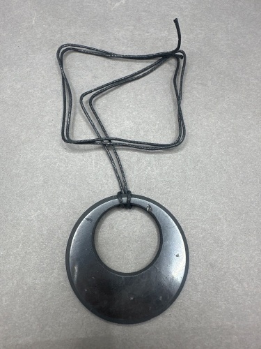 Shungite Pendant on Vine