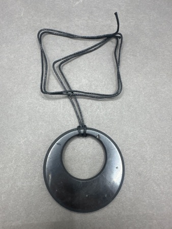 Shungite Pendant on Vine