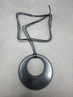 Shungite Pendant on Vine
