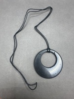 Shungite Pendant on Vine - 2