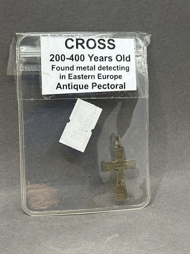 Antique 300 Year Old Cross Pendant