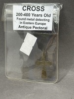 Antique 300 Year Old Cross Pendant - 3