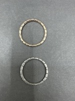 2 Sterling Silver Rings