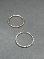 2 Sterling Silver Rings - 2