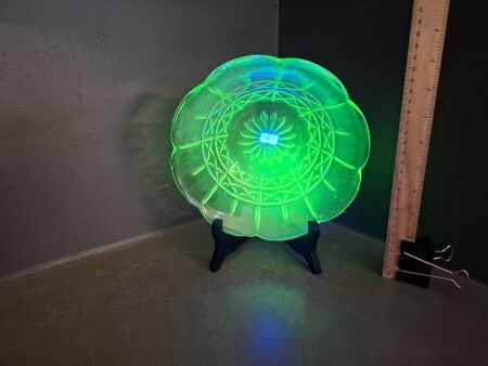 Uranium Glass Bowl