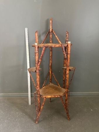 Tiger Cane Plant Stand