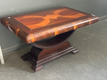 Art Deco Wooden Coffee Table