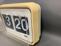 Mid Century Large Jadco Digital Flip Wall Clock from Gympie Council Chambers - 2