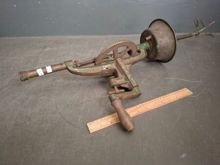 Antique French Wine Bottle Cleaner