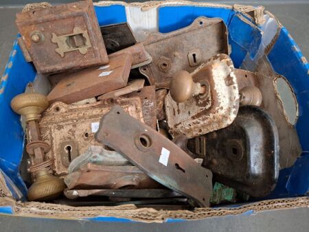 Large Selection of Antique Locks and Handles