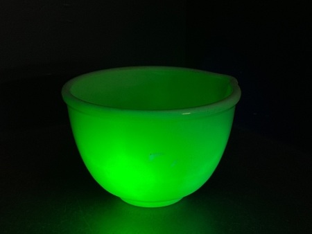 Possibly Uranium Glass Mixing Bowl