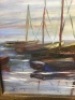 Collection of 4 Boating Paintings. 3 Oils, 1 WaterColour. 2 Oils by Jenny Dawes - 4