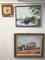 3 Oil Paintings by Bill Offord, Jenny Dawes & R.Briggs