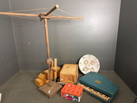 Assortment of Mid Century Toys