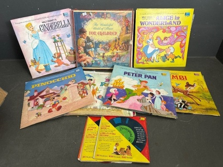 Large Selection of Childrens Records