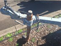 1977 Box Trailer - Metal and Wood - Chassis No QPE3597 - 7 Pin Flat Trailer Plug Attached - Jockey Wheel - 4