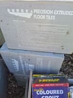 6 Unopened Boxes of Eureka Precision Extruded Floor Tiles - 1 x Opened - 3