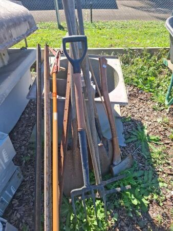 Large Lot of Garden Tools