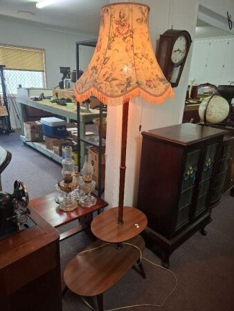 Mid Century Table Floor Lamp