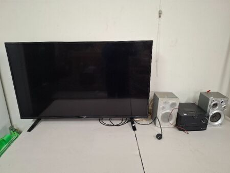 Kogan 49inch Led Televison with Philips Stereo System