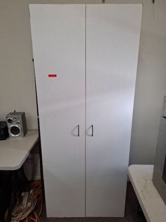 Tall Laminate 2 Door Cabinet
