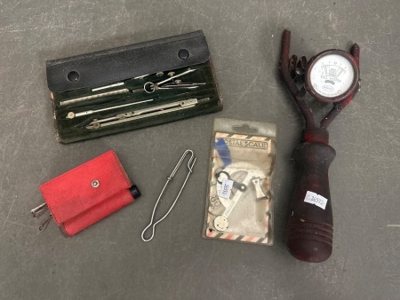 Assortment of Vintage Measuring Equipment