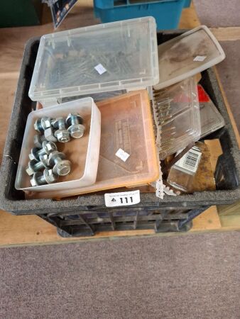 Asst of Screws - Bolts - Nails etc