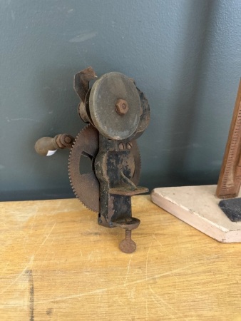 Vintage Bench Mount Knife Sharpener&nbsp;