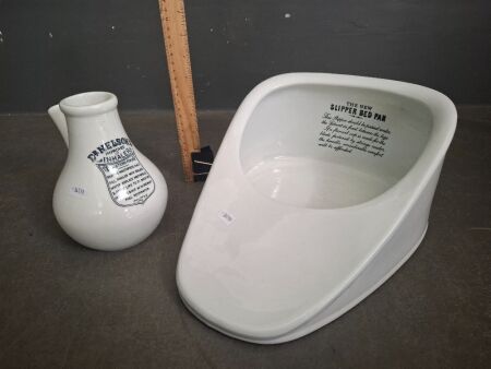 Dr Nelsons Improved Inhaler & The New Slipper Bed Pan