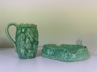 Woodland Scene Pitcher and Trough Vase - Made in England